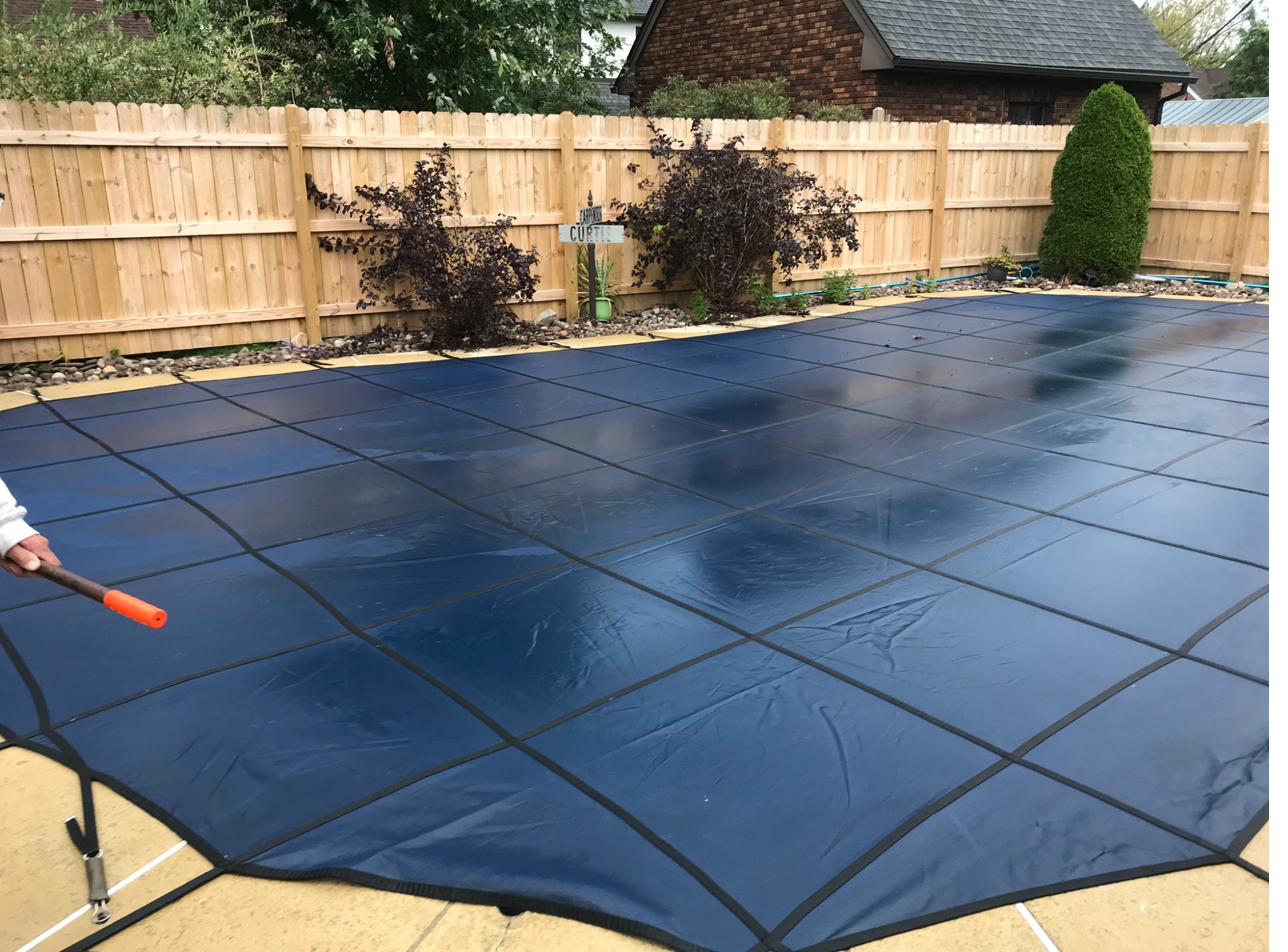 Pool winterization Western New York