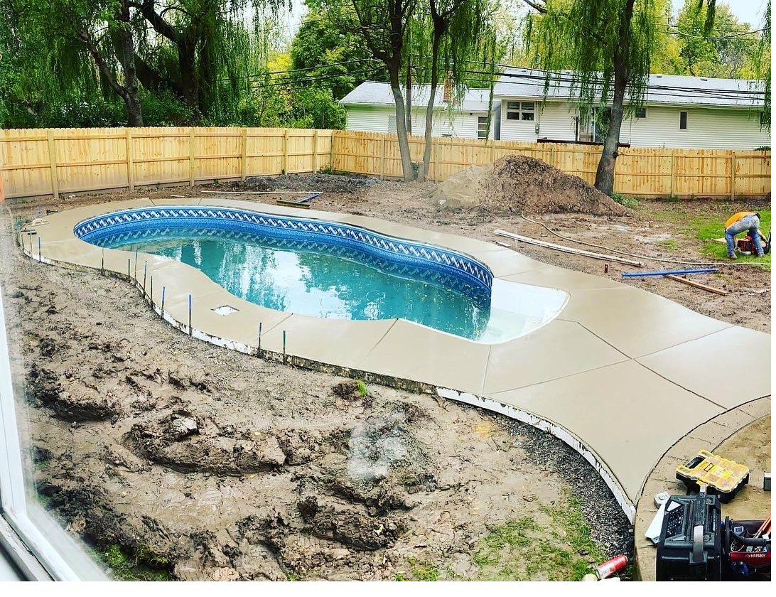 In-ground pool Western New York