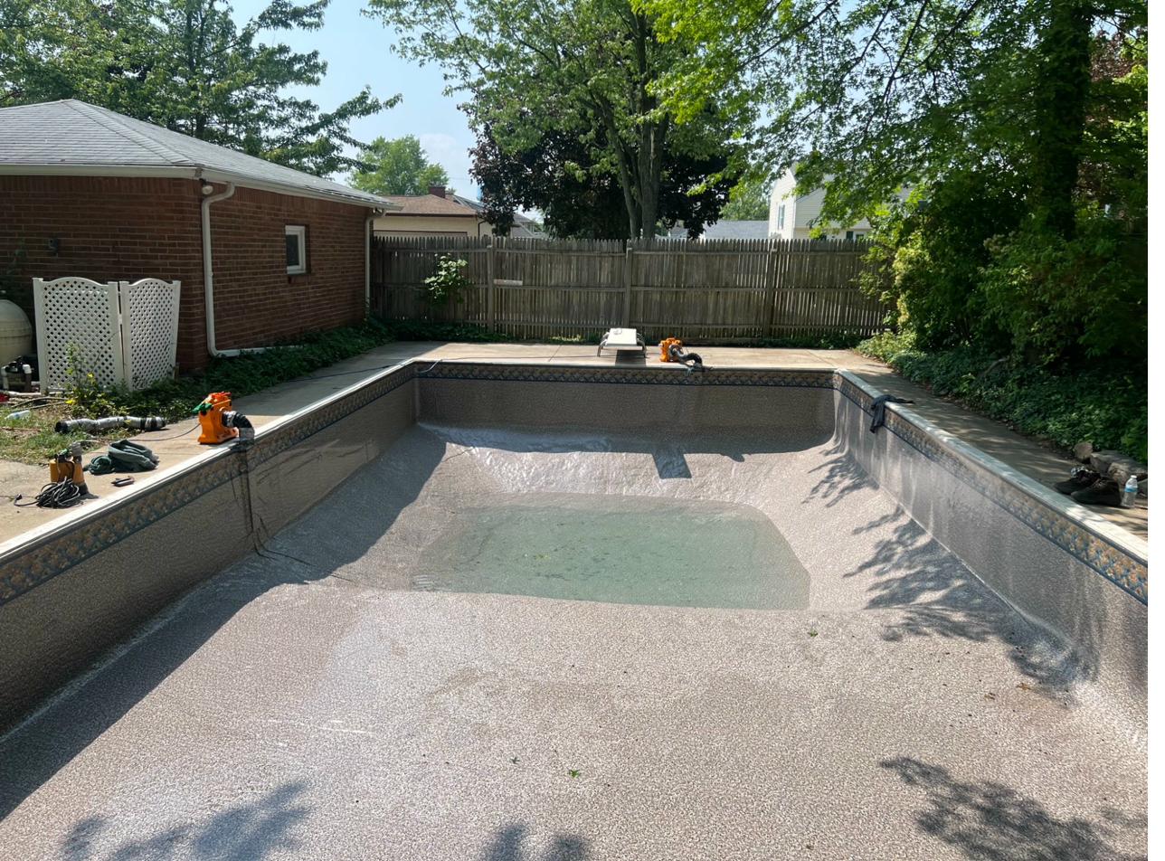 Pool excavation Western NY