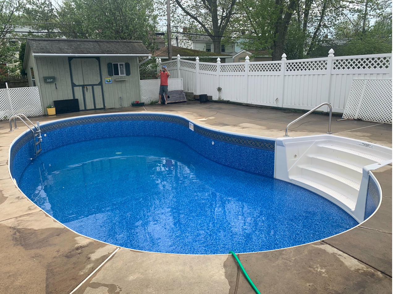 Pool leak repair WNY
