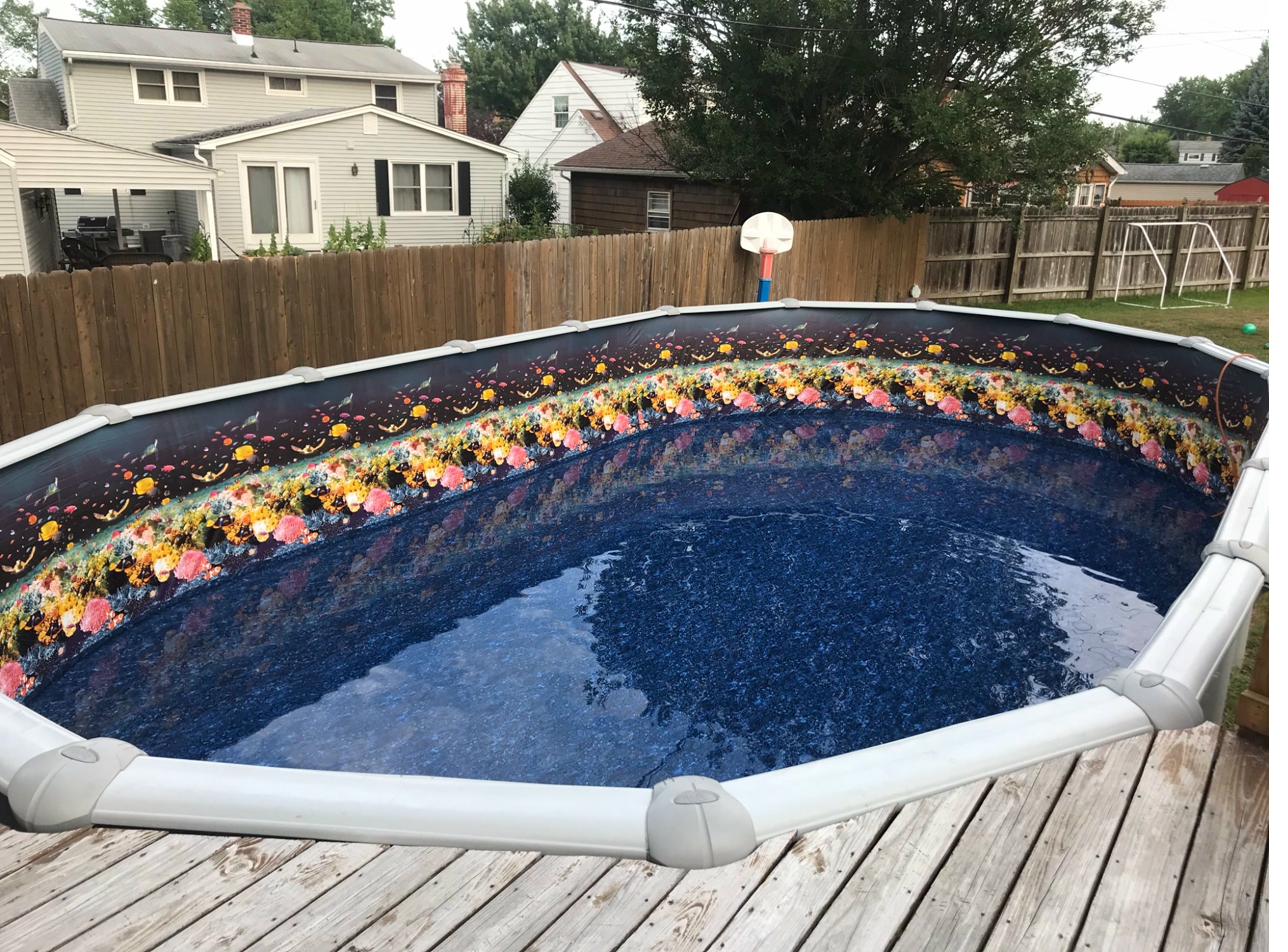 Oval pool liner replacement WNY